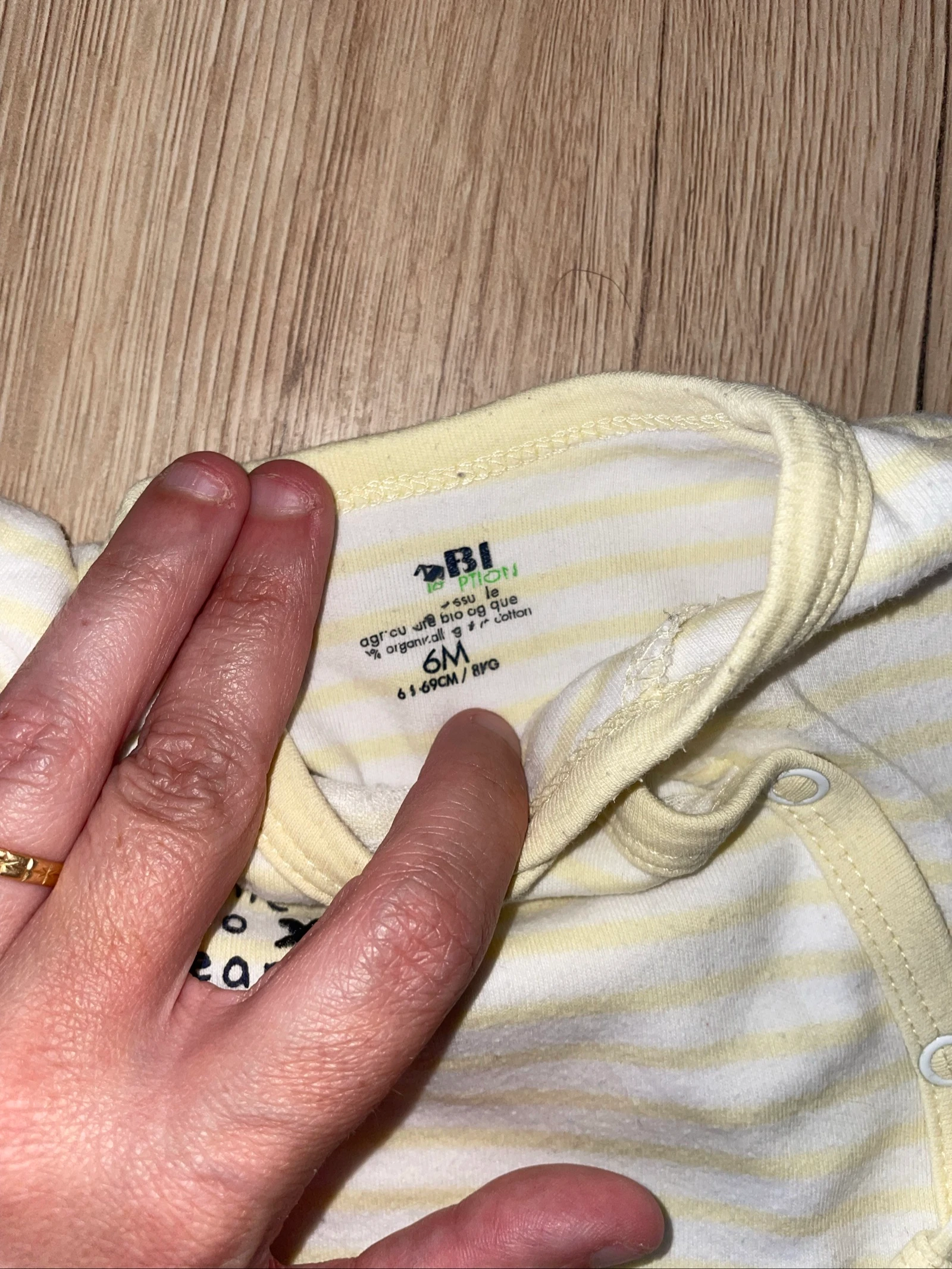 Pijama ligero 6 meses 69 cm Kiabi – photo 3